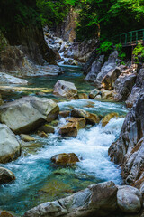 柿其渓谷 南木曽町