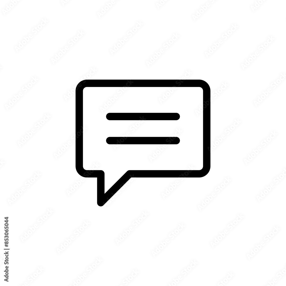 Poster comment icon speech bubble symbol Chat message icons - talk message Bubble chat icon. web vector icon	