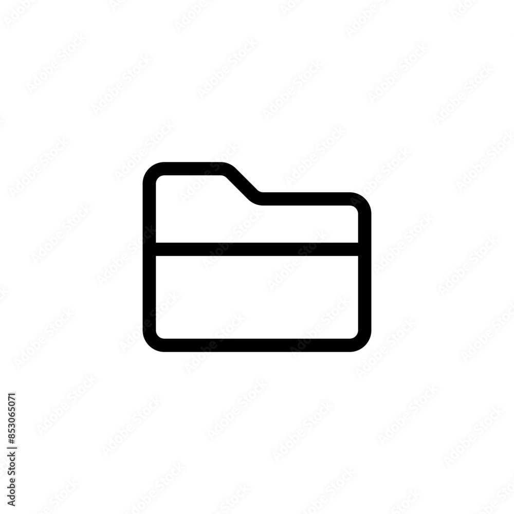 Poster folder icon, file document archive icon sign - data storage folder file document icon button
