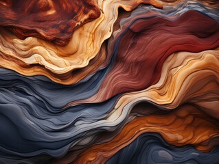 colorful abstract background with waves of different colors