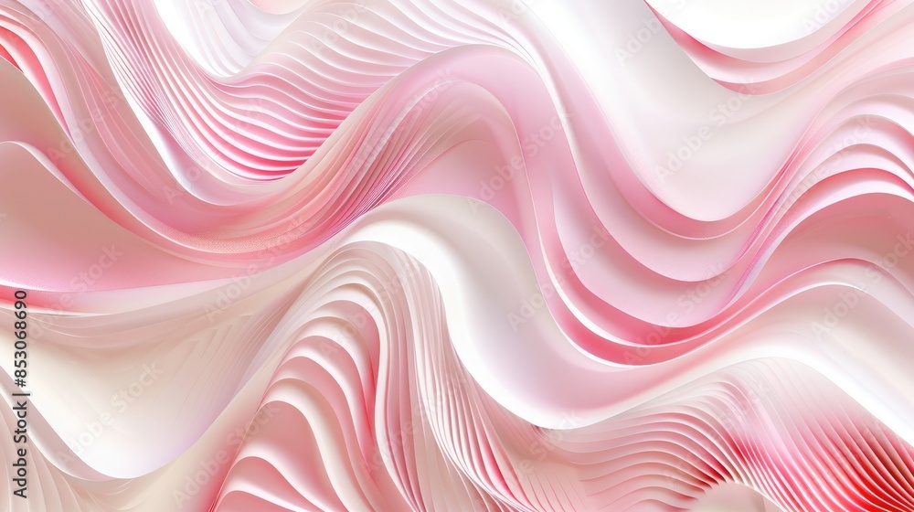 Aufkleber modern graphic design with abstract white and pink gradient geometric texture background featuring c