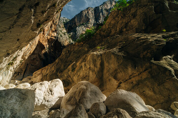 Gola di Gorropu gorge in Sardinia - The Gennargentu National Park, Province of Nuoro
