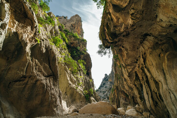 Gola di Gorropu gorge in Sardinia - The Gennargentu National Park, Province of Nuoro