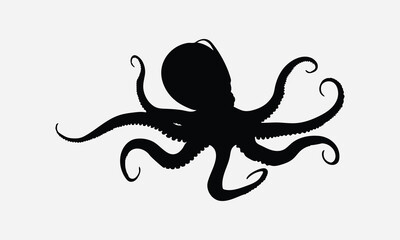 Fototapeta premium 03.. Octopus vector
