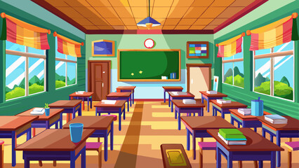 thailand-empty-class-room