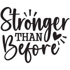 stronger than before