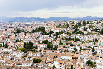 Obraz premium view on a spanish town