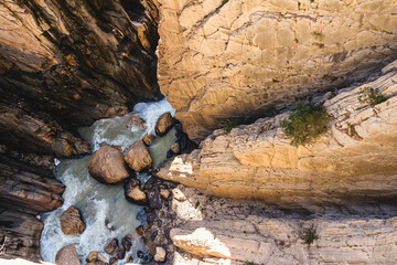 canyon in the mountains