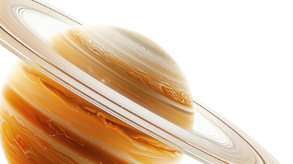 Saturn on a transparent background