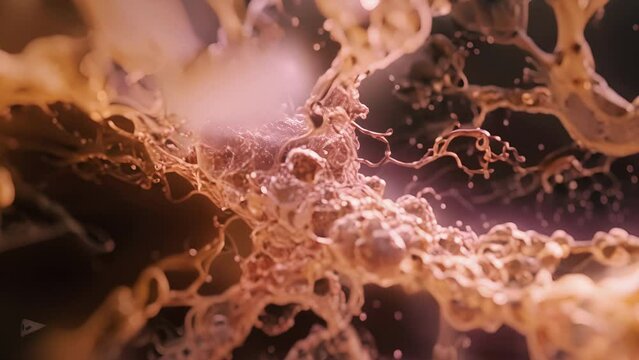A microscopic animation of the peritubular capillaries the tiny vessels that surround the renal tubules and help with reabsorption and secretion in the nephron.