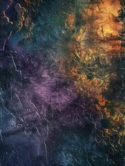 Abstract Textured Background with Metallic Colors.