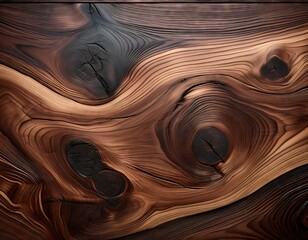 Dark Wood Grain Pattern