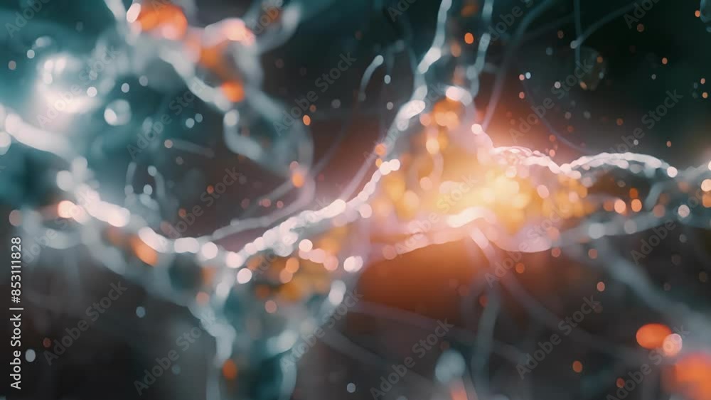 Aufkleber timelapse microscopy showing the gradual shortening of telomeres in a single cell over multiple cell