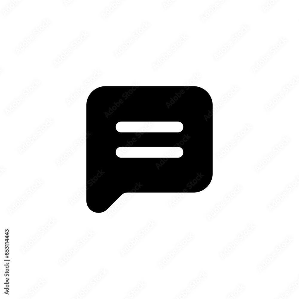 Poster comment icon speech bubble symbol Chat message icons - talk message Bubble chat icon. web vector icon