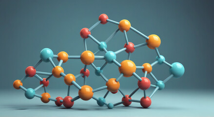 3d render of molecule