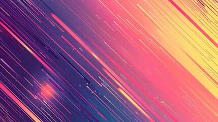 abstract lines background gradient in cyberpank style