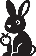 Obraz premium rabbit with carrot