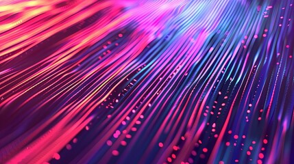 abstract lines background gradient in cyberpank style