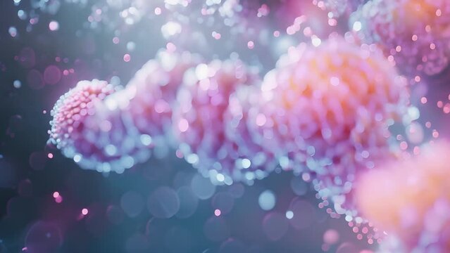 A zoomedin animation of a tumor suppressor protein which helps regulate the cell cycle and prevent excessive cell division.