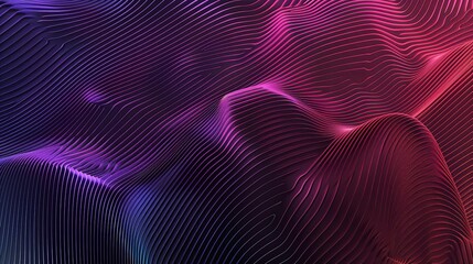 abstract lines background gradient in cyberpank style