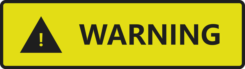 Warning sign