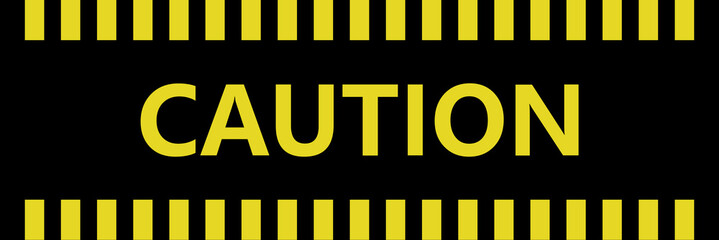 Caution sign