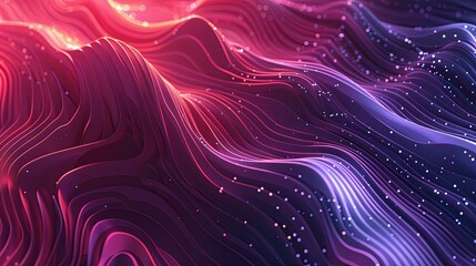 abstract lines background gradient in cyberpank style
