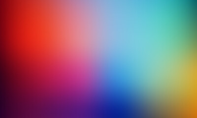 Gradient abstract background. Bright colors liquid blend. Blurred fluid colorful mix. Modern design template for web covers, ad banners, posters, brochures, flyers Raster illustration image.