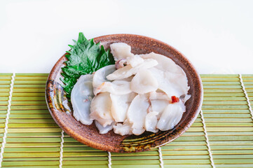 ミズダコの刺身