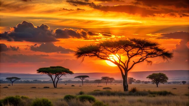 Landschaft in Afrika