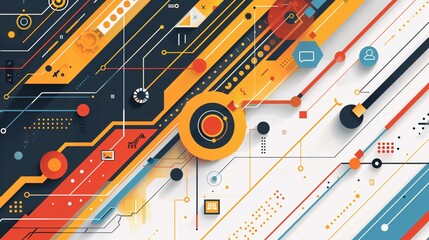 Obraz premium Abstract backdrop of triangle shapes. Modern concept presents a geometric pattern.