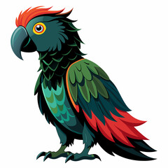 Fototapeta premium Parrot Illustration Vector Art 