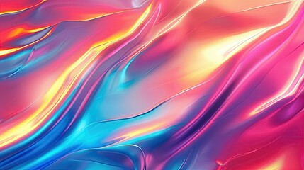 Fototapeta premium sleek 3d wave design with gradient waves.
