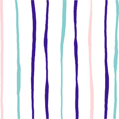 Vector hand drawn cute checkered pattern. Doodle Plaid geometrical simple texture. Crossing lines. Abstract cute delicate pattern ideal for fabric, textile, wallpaper