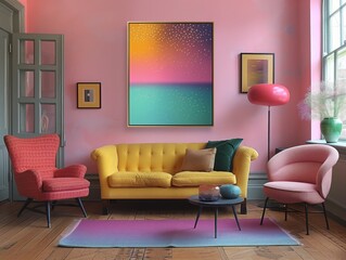 Vintage iconic interior design