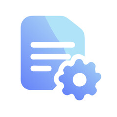 Icons for business applications and websites - Document