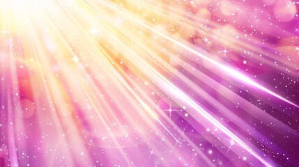 Obraz premium A purple light beam shines down from the top left corner of an abstract background
