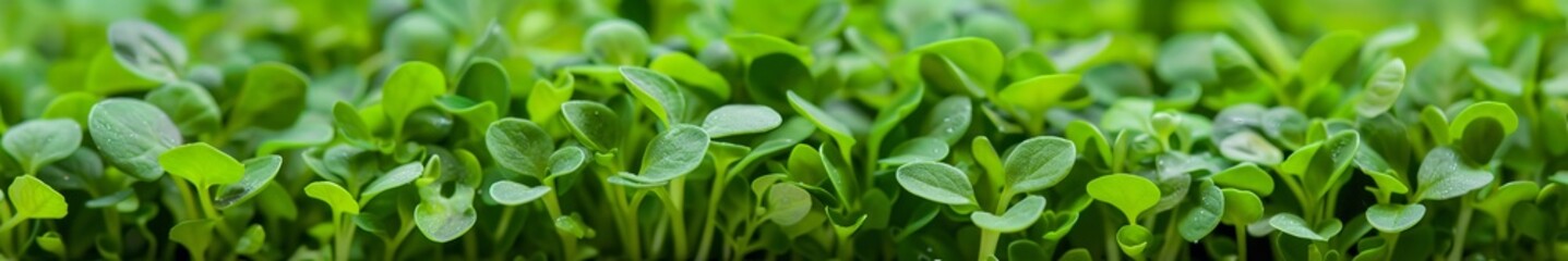Obraz premium background microgreens.