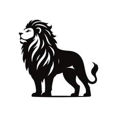 Animal black silhouette vector with white color background