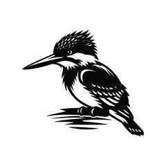 Animal black silhouette vector with white color background