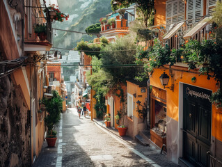 Obraz premium narrow streets