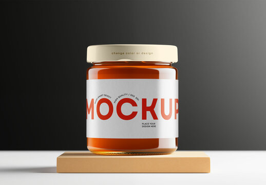 Jar Mockup Generated With AI