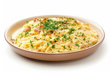 Capellini al Forno: Delicious Baked Angel Hair Pasta with Prosciutto and Parmesan Sauce