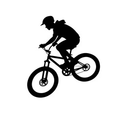 bmx silhouette