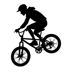 bmx silhouette