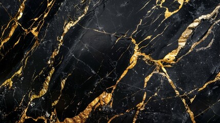 Luxurious black and gold Marble granite texture, Marble stone background. Abstract surface design