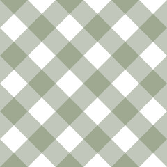 Seamless checkered diagonal beige pattern. Vector background