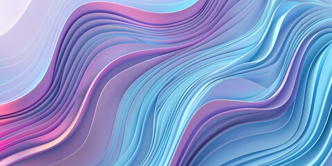 Obraz premium Abstract background with light blue stripes and gradient lines. Futuristic style. Aspect ratio 2:1