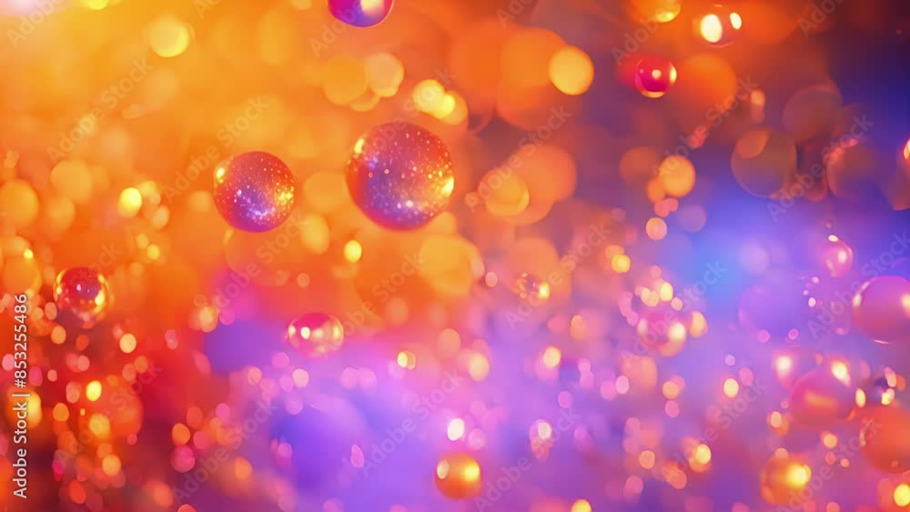 Poster a of glowing glass beads seems to create a radiant burst of light with each bead shining and shimmer