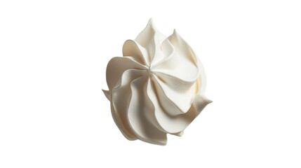 Obraz premium Cream on white background